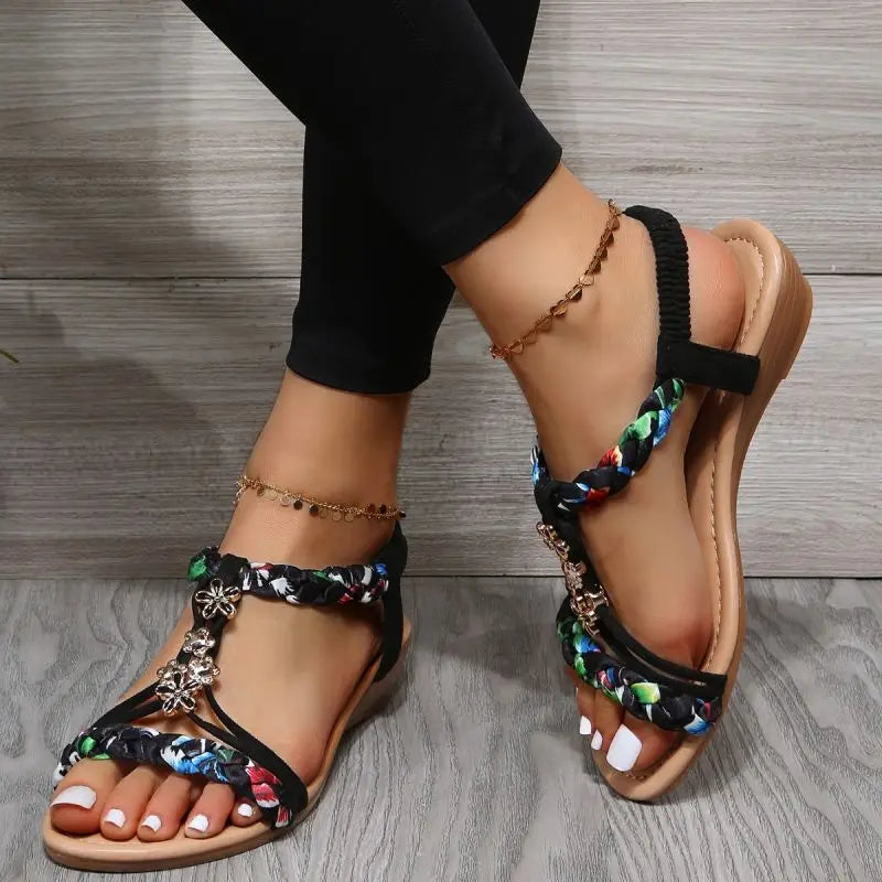 Khate™ - Braided Flat Sandals